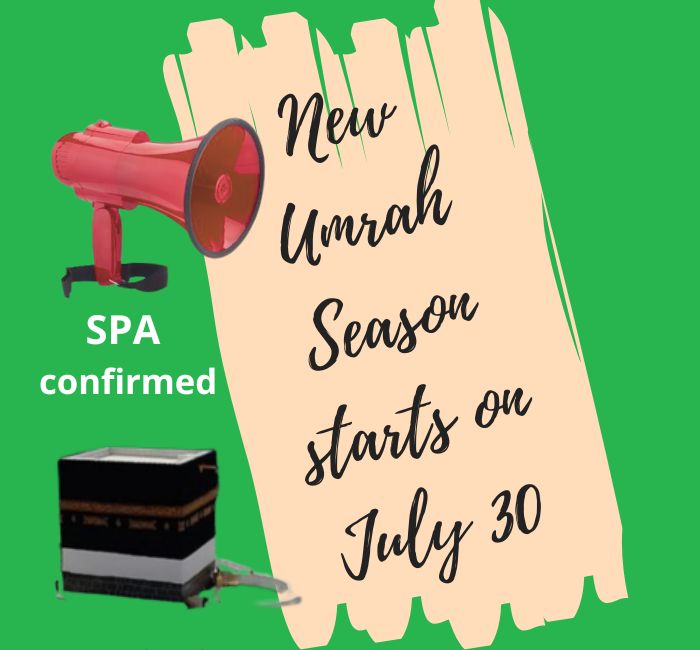 New Umrah Season starts on July 30