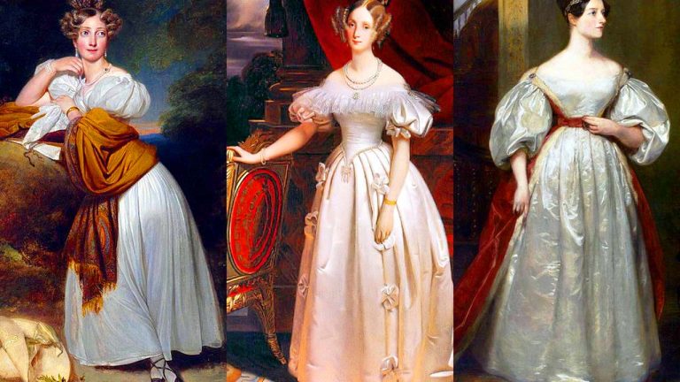 The Elements Of The Fashion In the 1830s